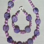 Necklace & Bracelet Set - ..