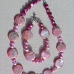 Necklace and Bracelet Set -..