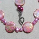 Necklace and Bracelet Set -..
