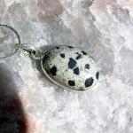 Dalmatian Jasper Crystal Ge..