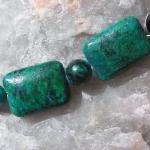 Chrysocolla & Black Onyx Cr..